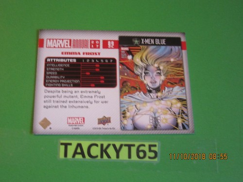 Marvel Annual 2017 tarjeta(s) base única(s) nueva(es) que eliges - Imagen 196 de 212