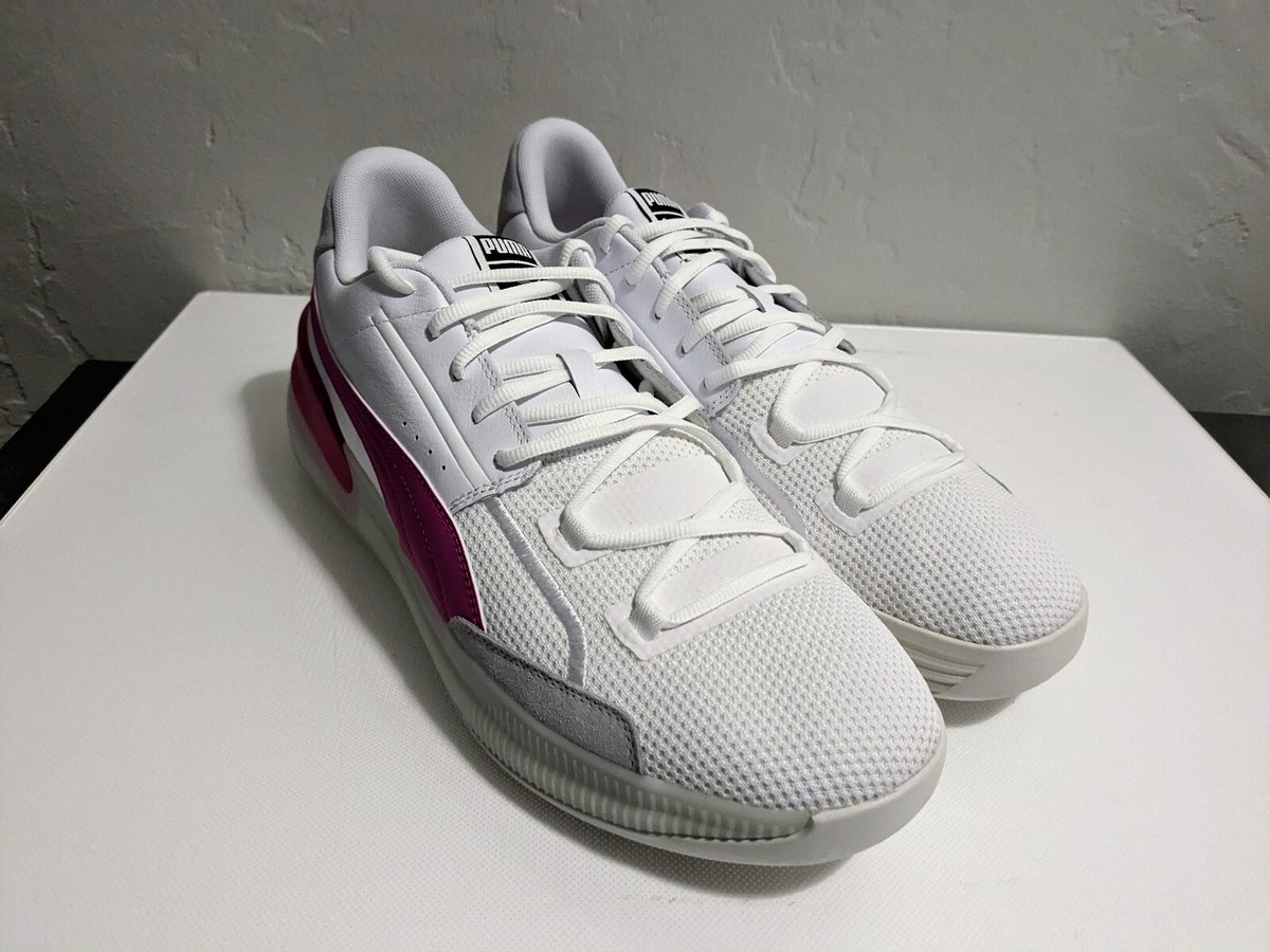 Puma Clyde Hardwood バスケットボールシューズ ピンク Puma Clyde Hardwood - White And Pink! - YouTube