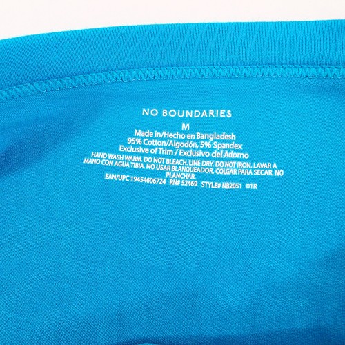 Paquete de 3 bragas de bikini de fin de semana perezoso de spandex de algodón No Boundaries - talla mediana - Imagen 13 de 19