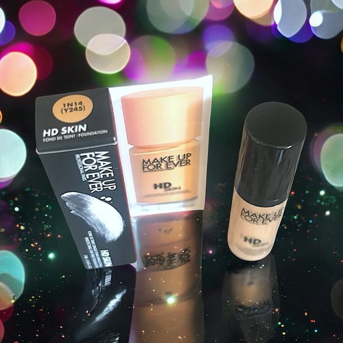 Base mate natural impermeable MAKE UP FOR EVER HD Skin 1N14 beige nueva en caja - Imagen 11 de 24
