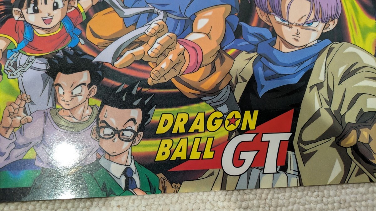 Vintage Dragon Ball GT Poster 1998 (15 Vintage Dragon Ball GT Poster 1998 (15