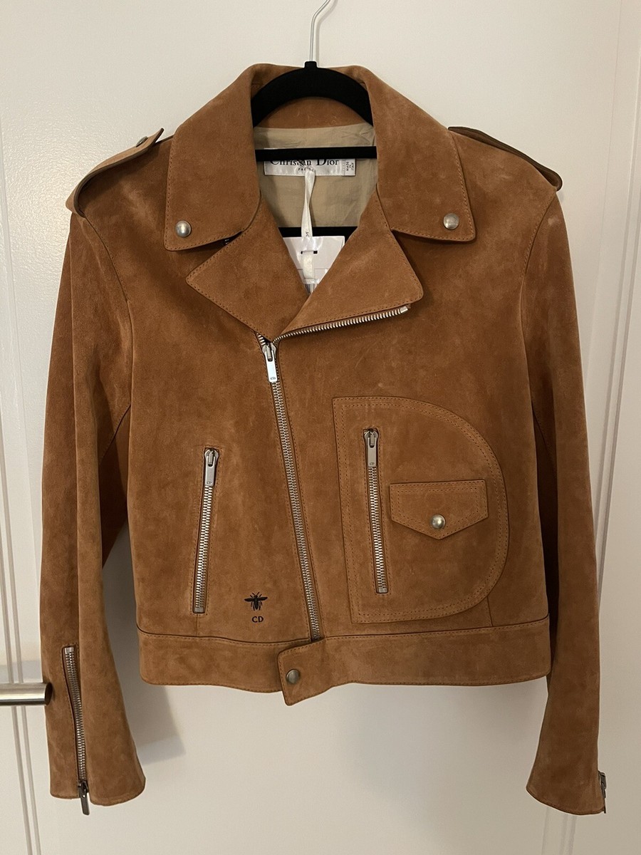 Christian Dior ベージュ デニムジャケット USA 6 SETUPですぐ届く！DIOR デニムジャケット＆パンツ オブリーク