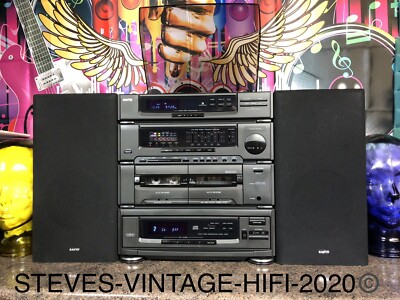 Sanyo DC-X915 COMPACT DISC STEREO SOUND SYSTEM ULTRA RARE SERVICED L@@K FREE P+P