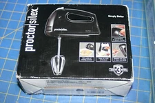 Proctor Silex 62507 5-Speed Easy Mix Hand Mixer Black 62507PS