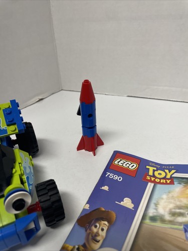 Lego 7590 RC Rückzugauto, Anleitung und Rakete. (KEINE MINIFIGUREN ODER BOX) - Bild 3 von 6