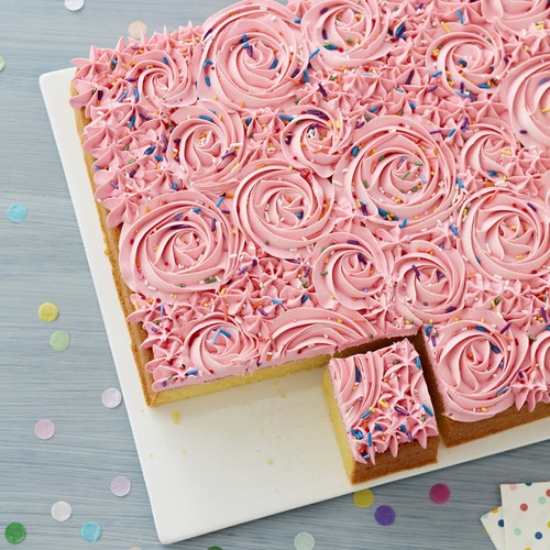 Wilton Bake It Simply Non-Stick Sheet Cake Pan 12"x18" Rectangular Baking Pan - Picture 5 of 7