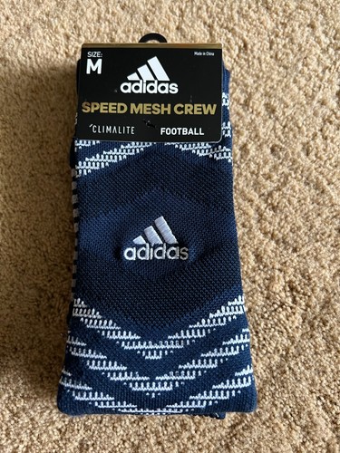 Adidas Speed Mesh Crew Aeroready Football Size Medium Assorted Colors 1 Pair - Picture 37 of 41