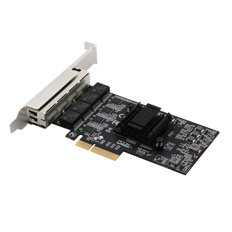 4 port 2.5Gbps PCIe Network Card 10/100/1000M/2.5G Ethernet Network Adapter Card - Image 3 of 4