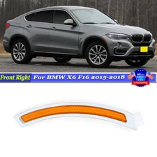 Amber Lens Front Right Wheel Fender Marker Reflector For BMW X6 F16 2015-2018