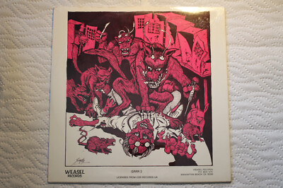 Concrete Sox - Your Turn Next US orig' SEALED Weasel LP HC