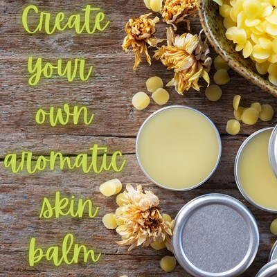 DIY SKIN BALM OR BUTTER-U CREATE THE SCENT-8 OZ-FREE SHIPPING