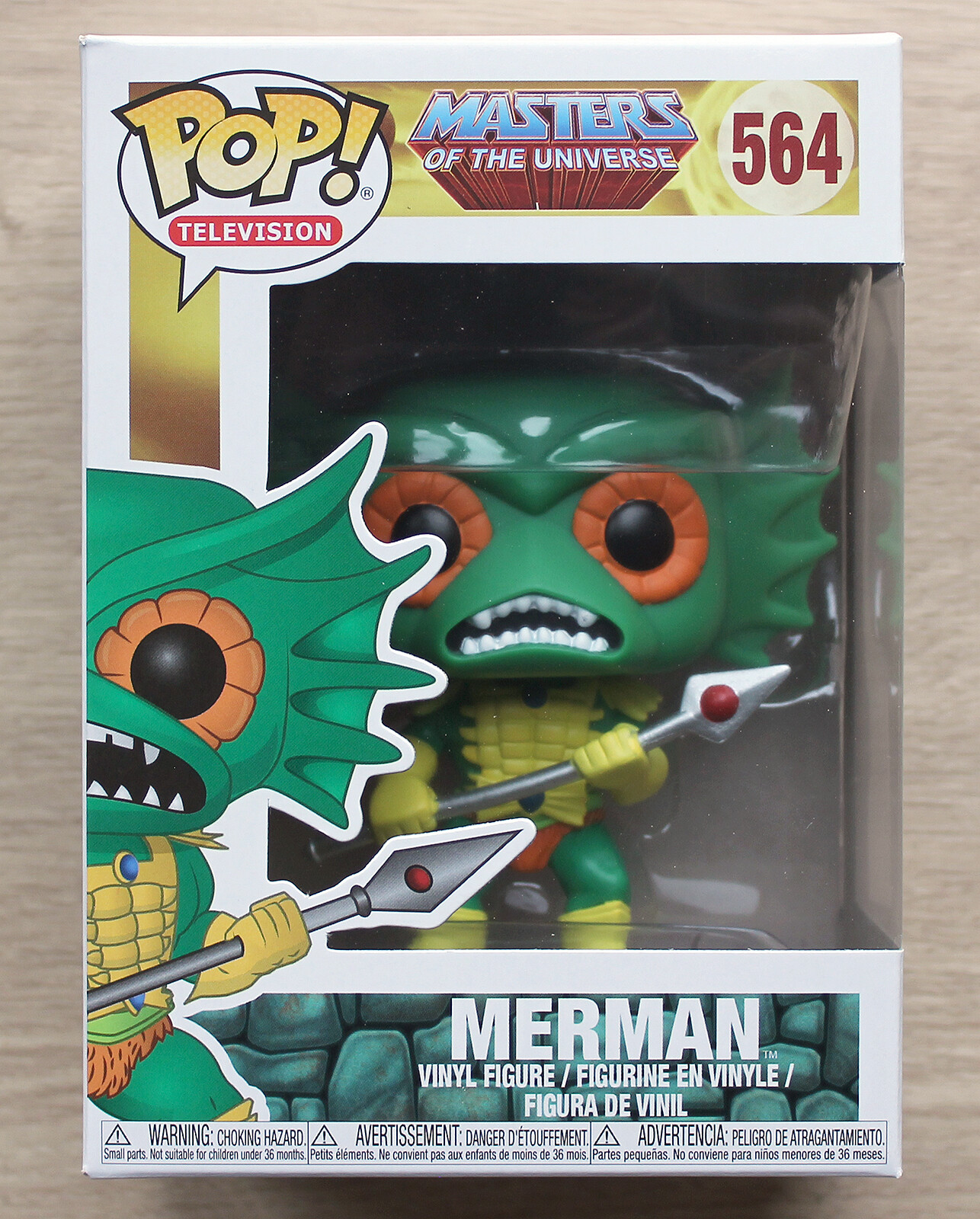 Funko Pop Masters Of The Universe Merman + Protector Gratuito