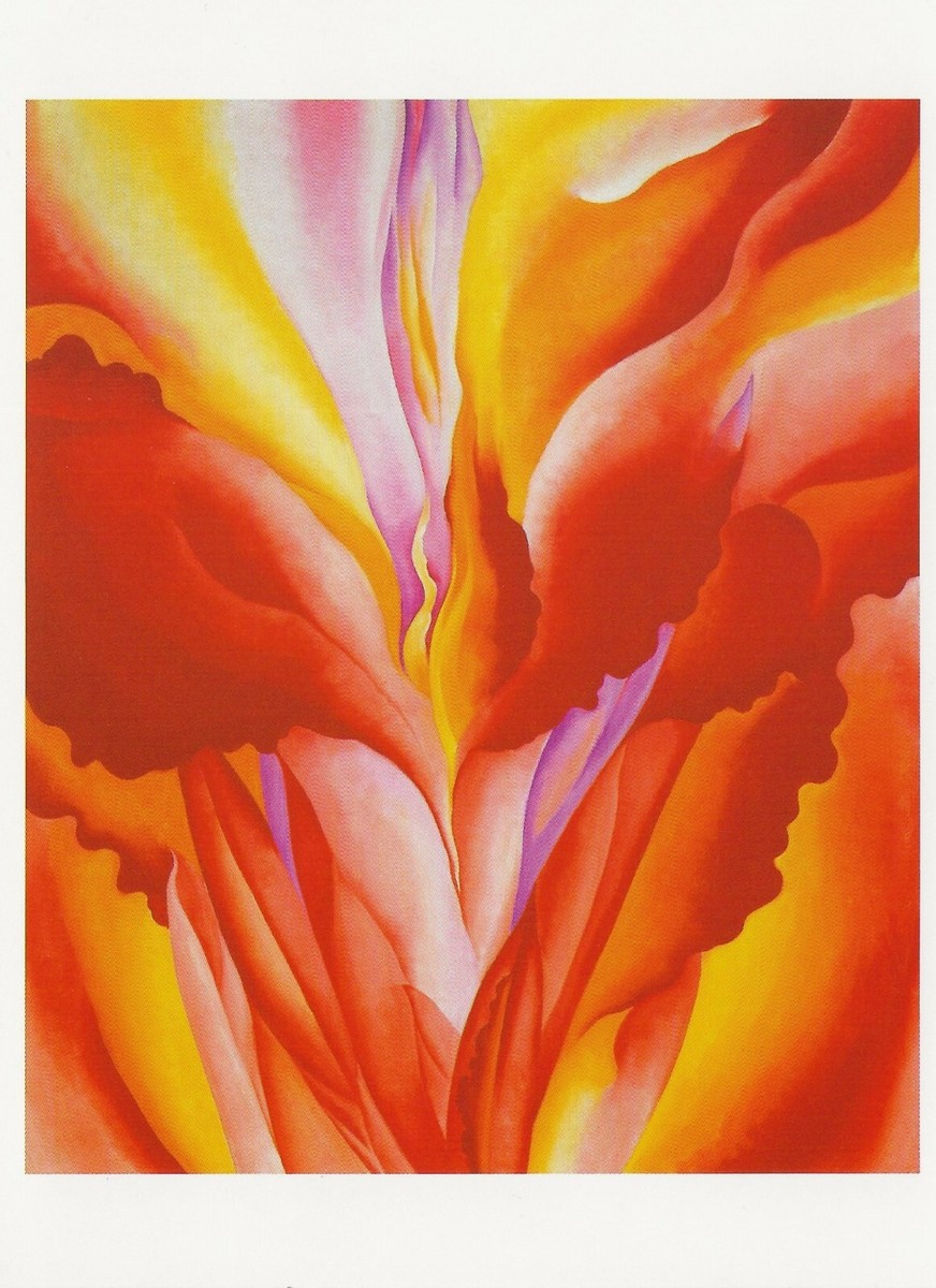 Postcard Georgia O'Keeffe 