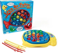Lets Go Fishin Original Fishing Game For Kids 1 To 4 Players Ages 4 Up