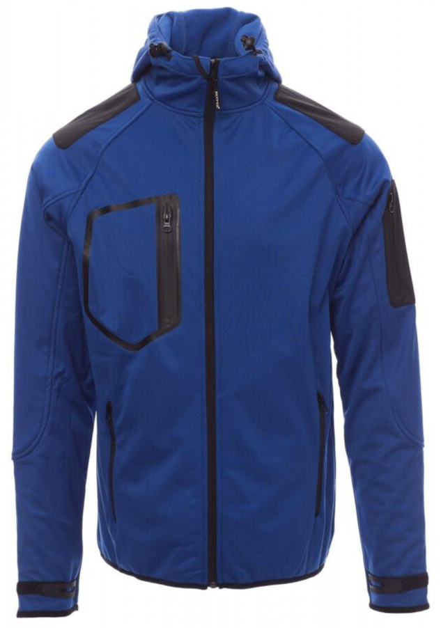 Extreme Softshell Coat XXL Blue Black Wind & Rain Proof 44-46"" Chest BNWT BNIP