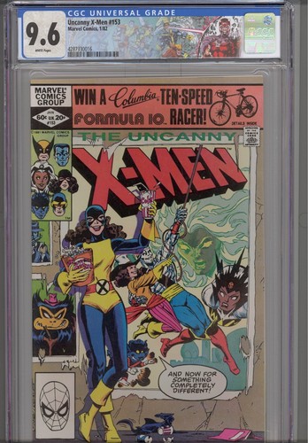 Uncanny X-Men #153 CGC 9.6 1982 Marvel Comics Custom Label
