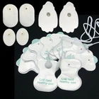 Snap On Electrode Pads Replacement Pads Wires For Tens Unit EMS Therapy Massager