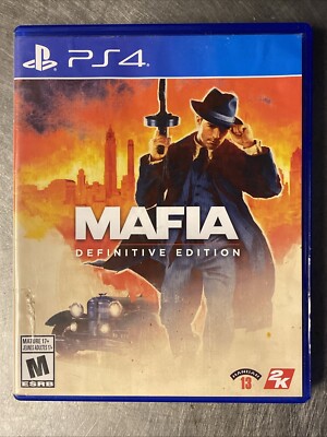 Mafia (Definitive Edition) Sony PlayStation 4 PS4, Includes MAP