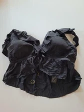 Soluna Swim Black Swim Bra Top