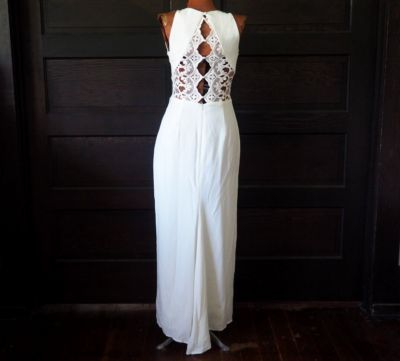 vintage chloe dress Vintage Chloe Black Seed Bead Dress