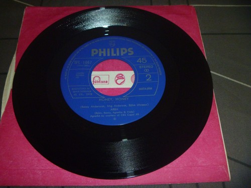 ABBA – Hasta Manana Original 1974 Japan release 7" vinyl rare Philips label - Picture 8 of 8
