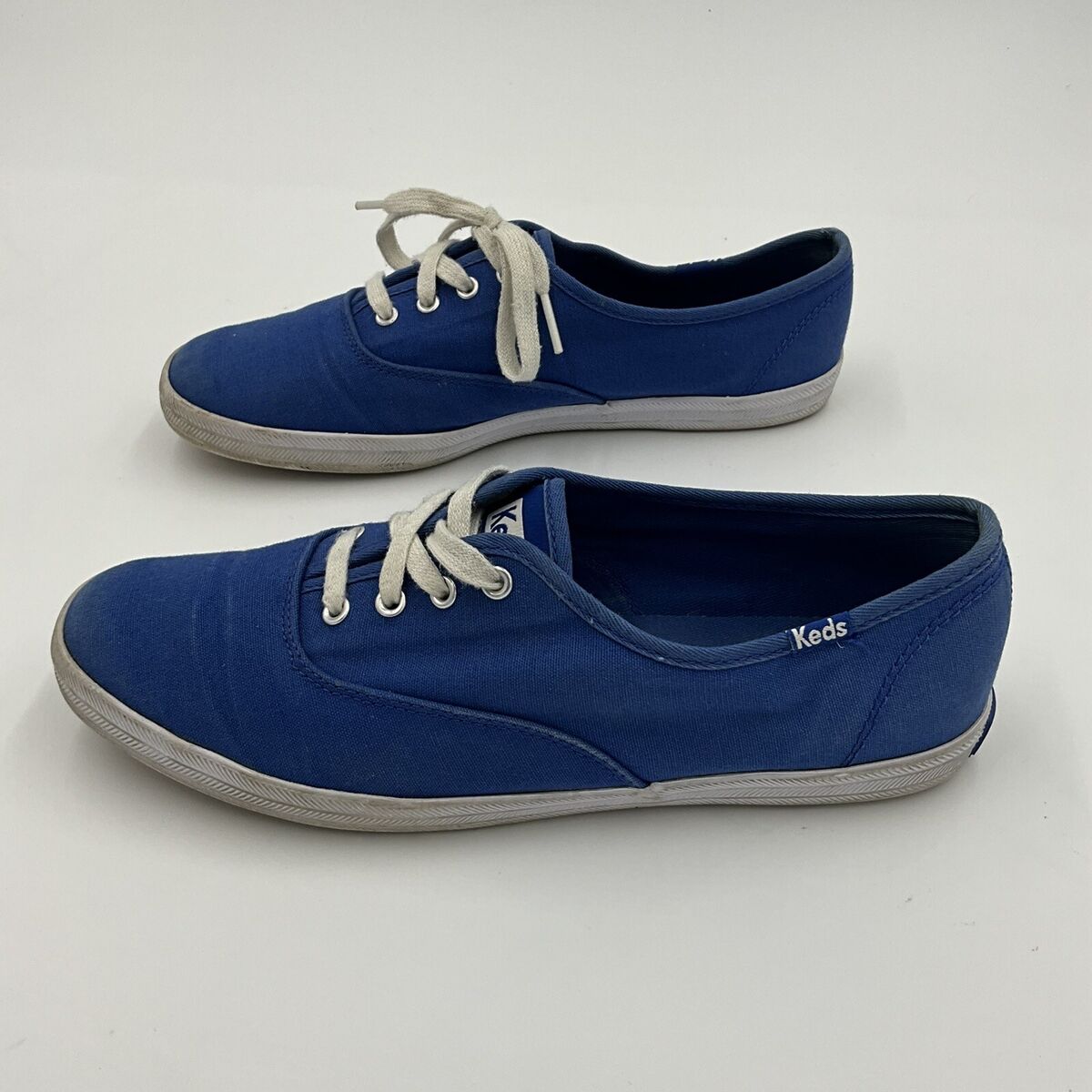 Keds Blue Sneakers - Vintage 90s Y2K Lace Up Canvas Casual Keds Blue Sneakers - Vintage 90s Y2K Lace Up Canvas Casual