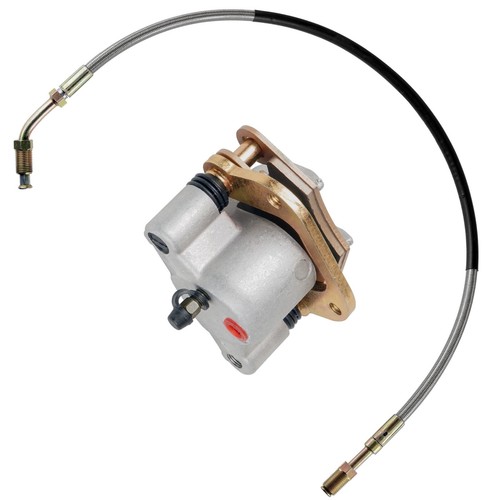 Brake Caliper w/ Pad & Line for Polaris 300 1994 1910174 1910233 Front Left - Picture 7 of 8