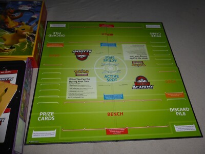 POKEMON BATTLE ACADEMY TRADING CARD BOARD GAME TCG PIKACHU MEWTWO CHARIZARD  | eBay