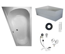 HOESCH BADEWANNE ROCKY 3290 TRAPEZBADEWANNE ACRYLWANNE TRÄGER TRAPEZWANNE