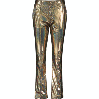 MSGM MILANO Gold Disco Trousers - IT 40/UK 8 - £330