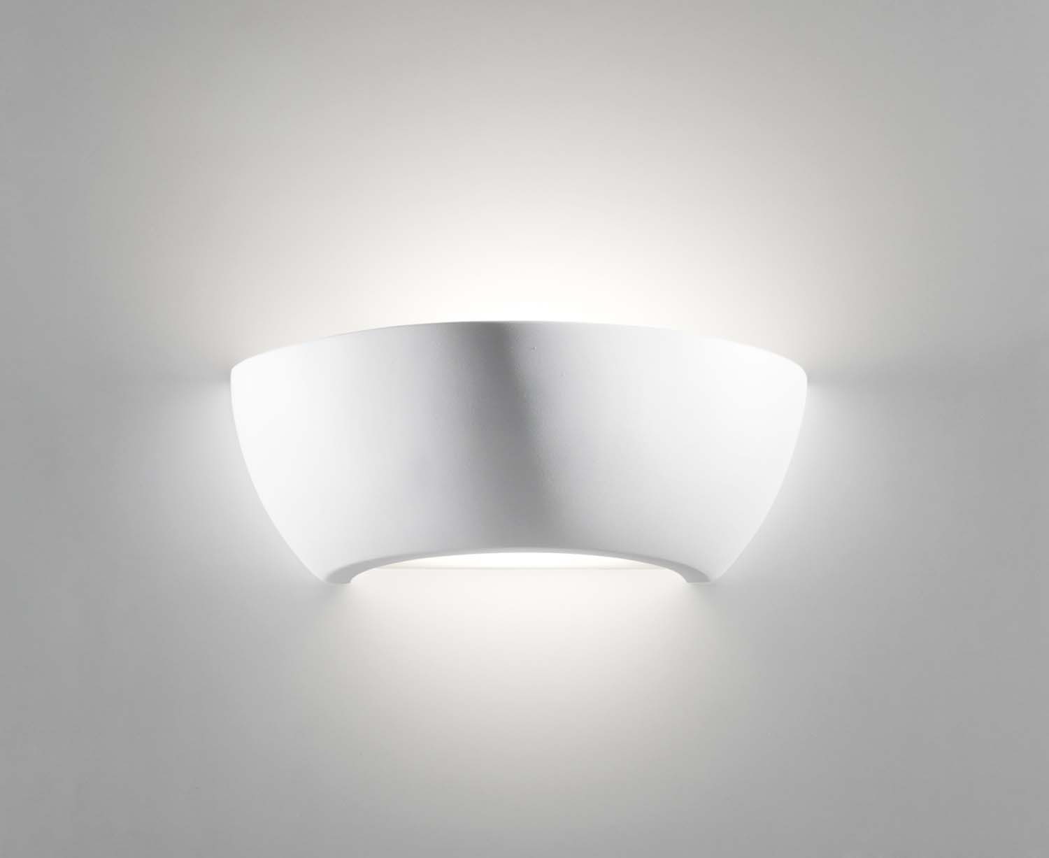 Applique Belfiore 8216.108 in Ceramica Bianca | Lampada da Parete Design