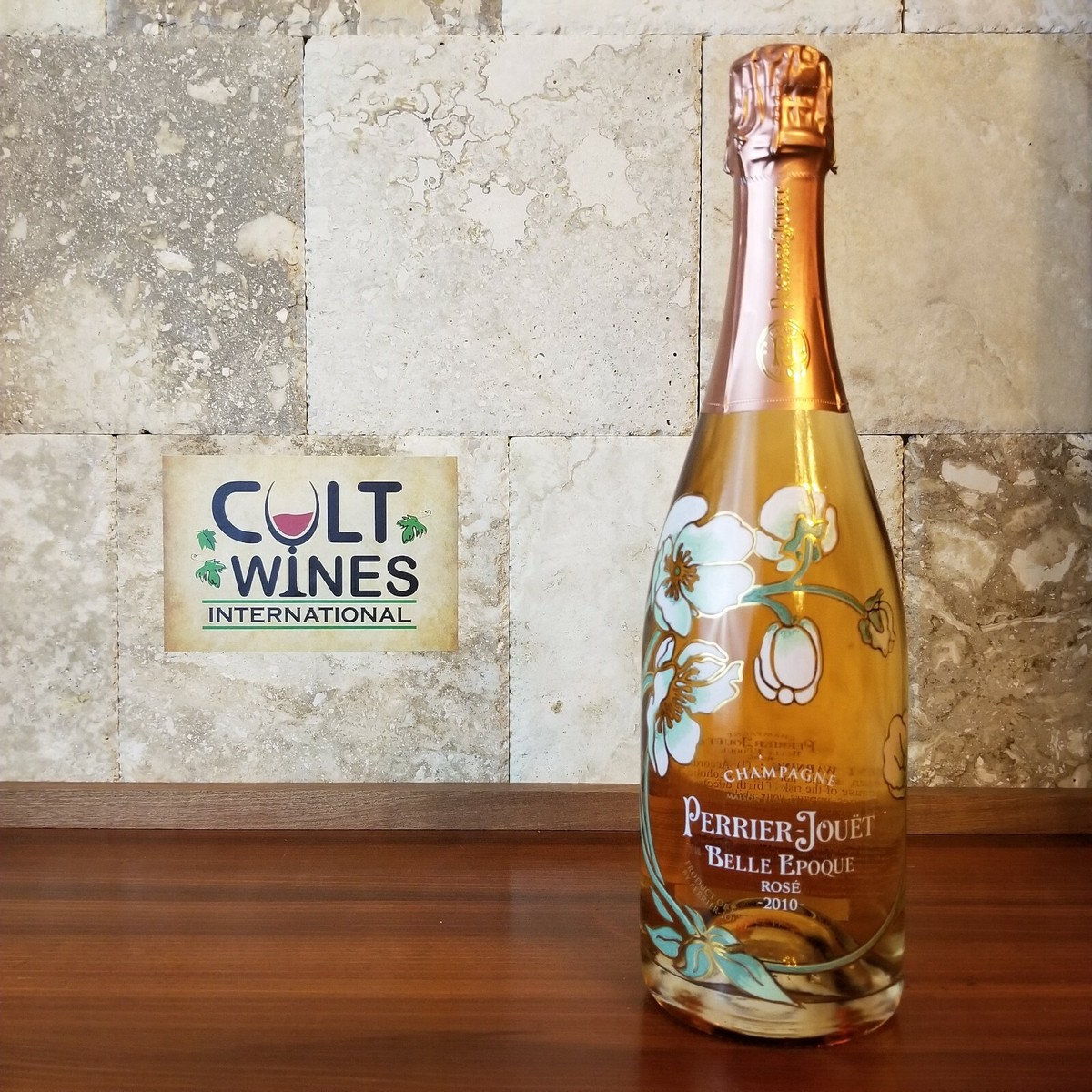 WE 94 pts! 2010 Perrier Jouet Belle Epoque Fleur de Champagne Rose