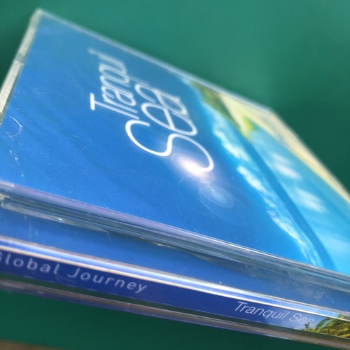 TRANQUIL SEA Ambient Therapy Relaxation CD Halcyon Days • Crystal Ocean • SEALED - Picture 6 of 6