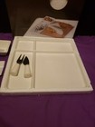 New England Patriots Tray Bamboo Cutting Board Peninsula Cheese Serving Tool NFL — photo 7
