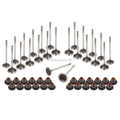 Intake Exhaust Valves w/ Seals for Ford Lincoln Mercury 4.6L 5.4L SOHC 3-VALVE - Picture 2 of 5
