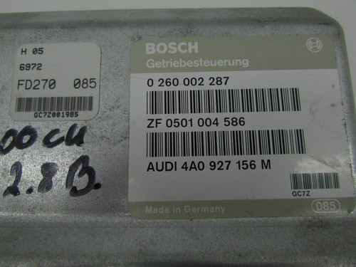 AUDI 80 B4 100 C4 A6 AVANT QUATTRO CENTRALINA CAMBIO Gearbox control module - Foto 2 di 3