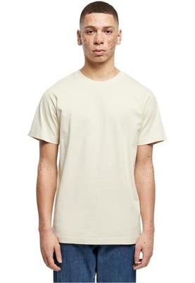 T-Shirt Rundhals Herren, sandbeige, S