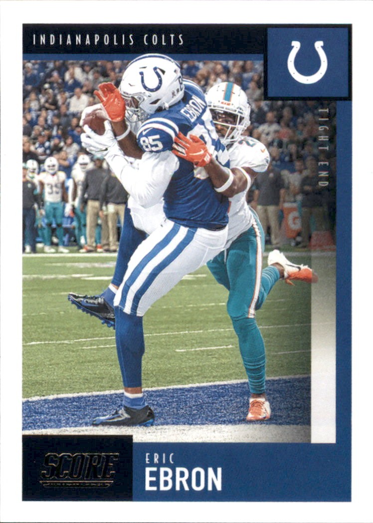 2020 Score Football Card #102 Eric Ebron
