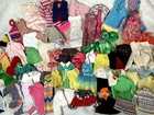 Huge Vintage Barbie Francie Skipper Clothing Lot All TLC - 74 Pieces
