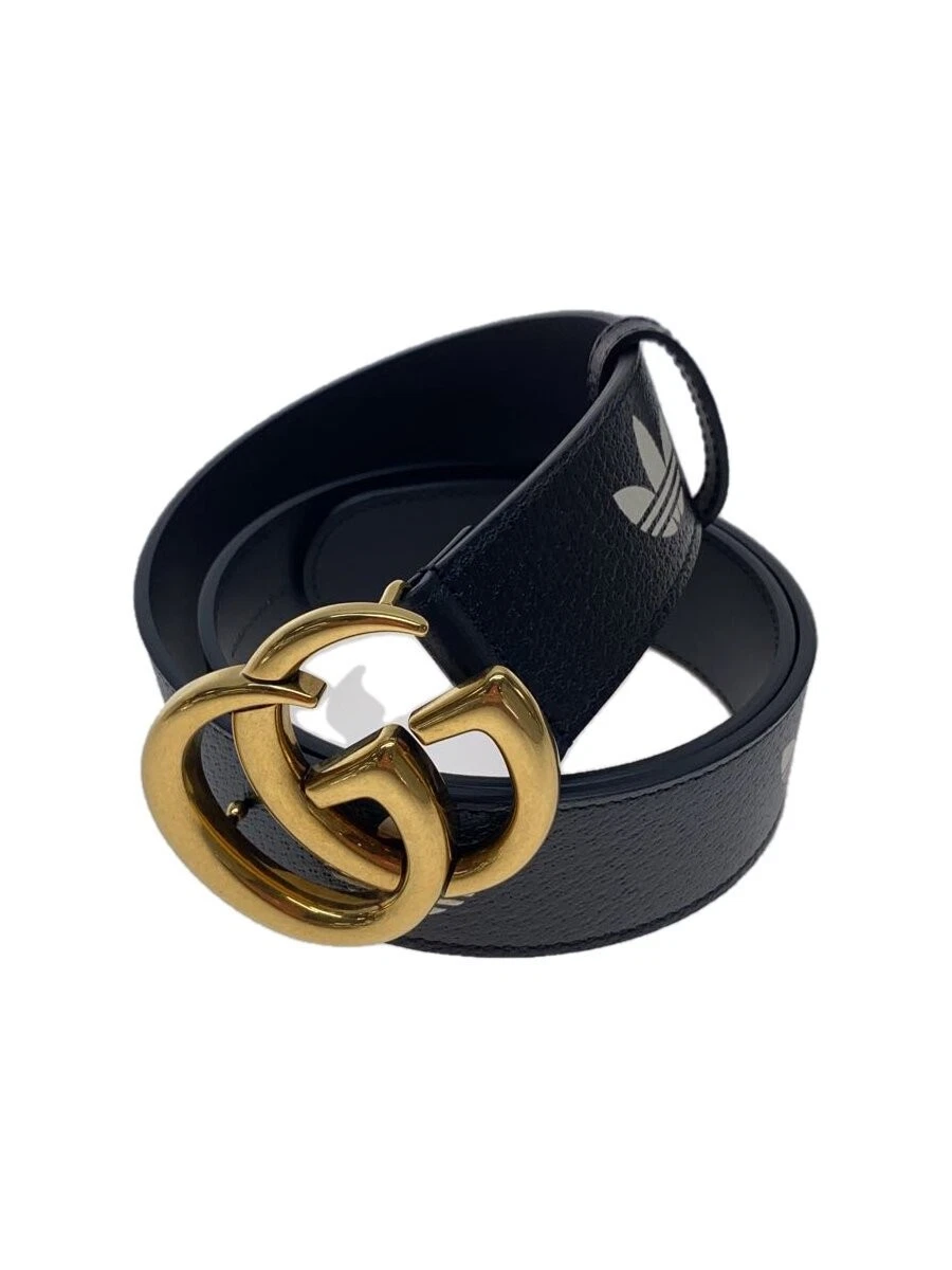 GUCCI × Ceinture adidas cuir noir homme 406831
