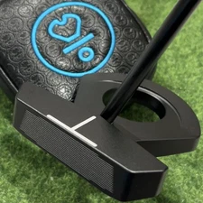 34In Lab Golf Df3 Putter Center Shaft Head Cover Zero Torque Torqueless Low