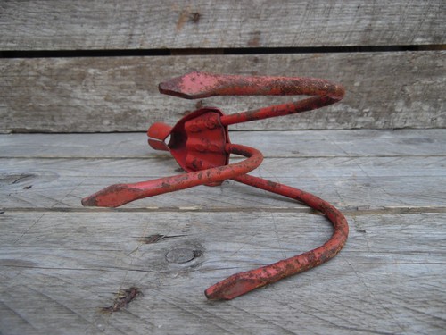 Vintage 3 Prong/Tine Claw Head for Long Handled Claw Rake Cultivator Garden Tool - Picture 9 of 12