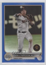 2022 Chrome NPB Nippon Professional Baseball Blue Refractor /150 Taishi Hirooka