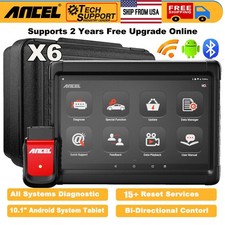 ANCEL X6 Automotive Bi-directional OBD2 Scanner Diagnostic Scan Tool Code Reader
