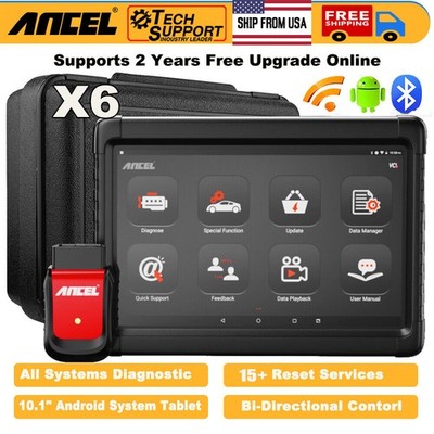 ANCEL X6 Automotive Bi-directional OBD2 Scanner Diagnostic Scan Tool Code Reader
