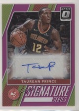 2017 Donruss Optic Signature Series Pink Prizm 23/25 Taurean Prince #45 Auto 1p5