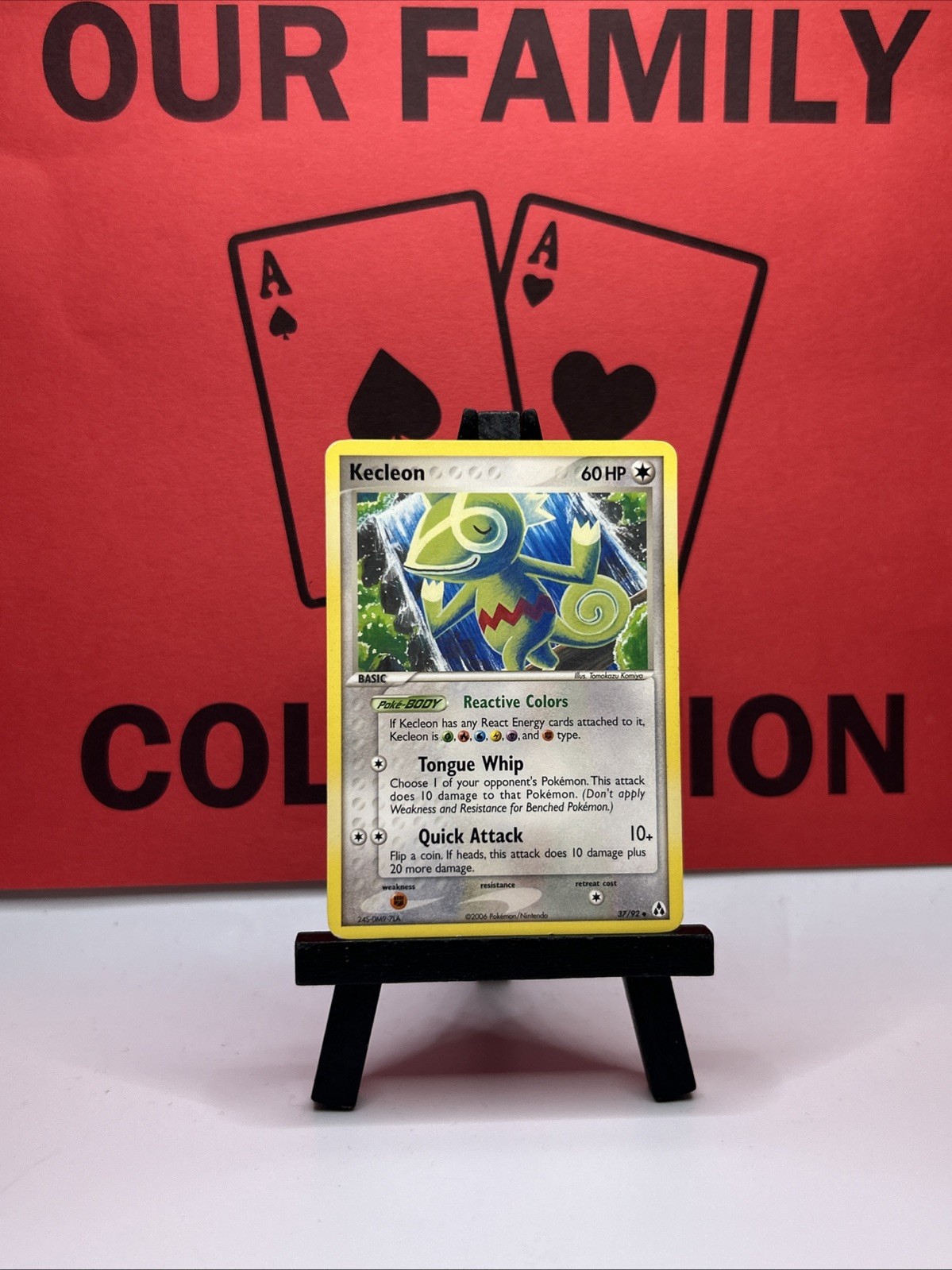 Kecleon 37/92 Regular Uncommon Legend Maker Pokemon Card