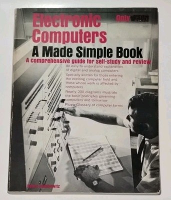 Electronic Computers A Made Simple Book Henry Jacobowitz 1963 Vintage Computing