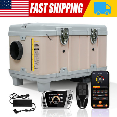 Sunster 8KW 12V 110V Bluetooth Diesel Air Heater Ventilation For Caravan Camper