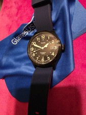 Vaer A5 Automatic Tactical Field Watch 40mm W/ Barton Blue/Red Strap